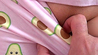 Tight Pussy Wrapped up in a Cute Pj