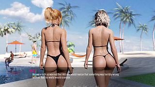 Shared Desires Hot Wife on the Beach in Bikini - Episode 1