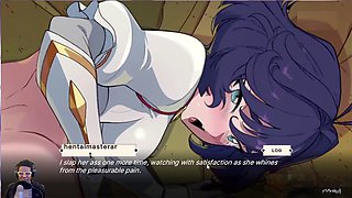 Porn game, anime waifu, nutaku game