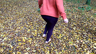 Naked Breasts Punished in the Forest