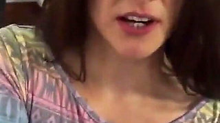 Her Step-grandad Doesn't Need a Foot Massage! but She Can Rub His Big Cock