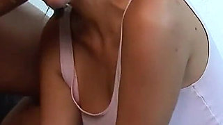 Sexy skinny teen Britney banged by stepbrother after trip