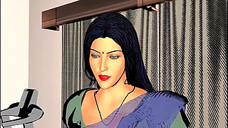 Horny Desi Indian Pakistani Bhabhi Fucked Hard by Muscular Man Secret Home Sex