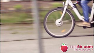 Scandalous! He Bangs Goth Chick Sidney Dark In Public! (english