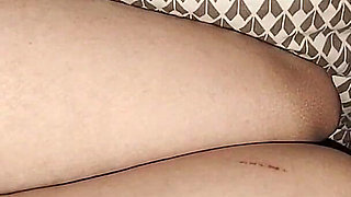 I’m Lying Next to My Stepsister and Touching My Dick.