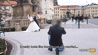 Hunt4k. enthralling czech bride spends first night with wealthy stranger