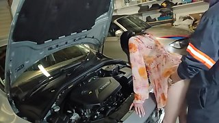 Fucking To Fix My Car Faster With Verified Amateurs