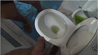 Real Voyeur Perverted Stepmom Watching Her Stepson Piss In Front Of Her