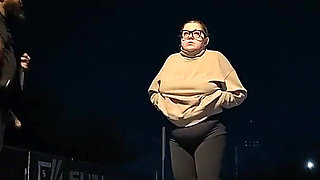 Thick BBW Wife Public Sex on a Chilly Morning! Badblondiemonroe