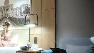 Sexy amateur blonde Russian web cam girl sucking on her toy