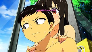 Hot Day Leads to Passionate Virgin Sex at the Phone Booth