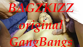 Slut Bagzkizz All BBC Gangbang