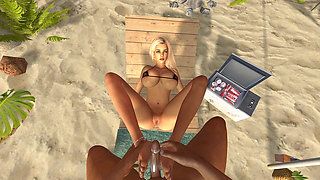 Hot Sex on the Beach l 3D Animation Hentai Uncensored (Episode 1)