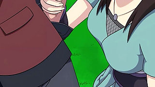 18yo Young Babe with a Perfect Big Ass Gets Her Tight Pussy Fucked Hard and Creampied in Shower - Naruto: Kunoichi Trainer