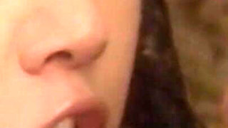 Brunette Babe in Passionate Fuck with Licking and Fingering