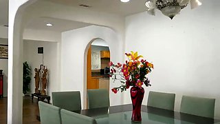 Hardcore double blonde blowjob