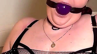 Lacey's Ballgag Play: a Submissive's Display of Devotion