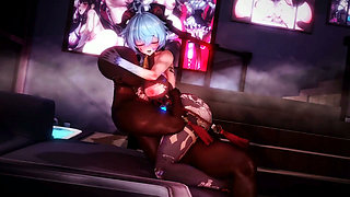 Genshin Impact - Slutty Ganyu Ntr Sex - 3D Hentai Animations