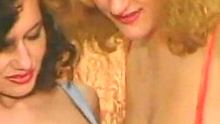 Two Slutty Step Sisters Get Fucked by the Step Brother with a Big Hard Cock