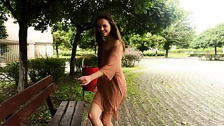 Stunning teen gloria solo masturbation