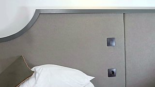 Old man fucks young busty hottie brunette