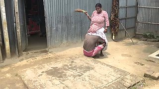 My Indian Bhabhi's Huge Ass Gets Fucked Outside - Homemade Desi Sex