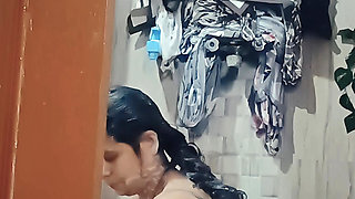 Stepsister Shower Surprise Woman Shows Her Body