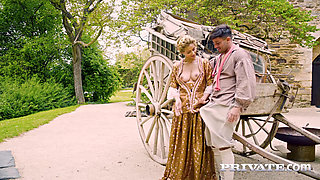 Veronica Leal gives an amazing titfuck after a nice sloppy deepthroat blowjob