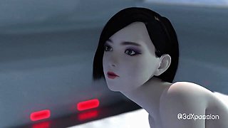 Vr Nexus three Orbit – Hard-core Space Fucky-fucky ? Ass fucking, Doggy style & Perspiring Nail in Zer...