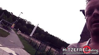 Czech public agent scene with bewitching Arteya Dee from Hot Dates Germany