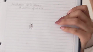 Latina Step Daughter Tries Anal! POV - Abella Olsen