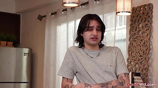 Lesbian wants to try roommates big cock