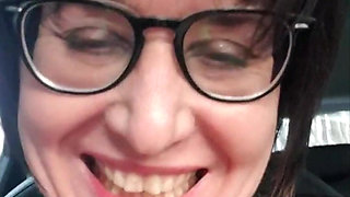 Nude walk outdoor with squirt in nature