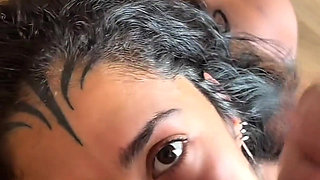 Her Big Ass Is Hungry for More Anal - Tattooed Brunette Latina Ready for Doggy Style Action and Rough Sex in POV