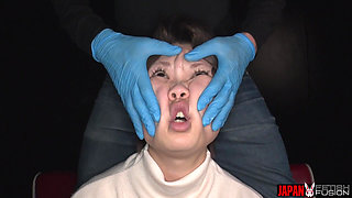 Akane Kamio Lets Her Face Be Manipulated Like Modeling Clay