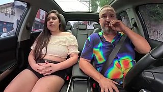 Big Ass Latina Bia Rockefeller Sits on Street for POV BJ