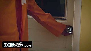 Tiny Fit Hottie In Mini Skirts Summons Bbc & Takes Huge Load On Her Face