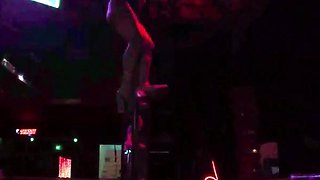 Hot Mexican Stripper Blows and Swallows Old Man Load