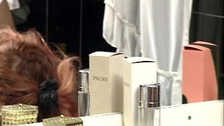 German Slut Got Her Holes Used in the Bathroom