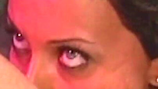 Horny Brunette Gets Pleasured with Dildo and Cock