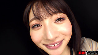 Dirty POV: Mai Imai Simulates a Cum in Mouth and Swallows It