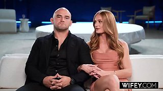 Jessi Rae Redhead Wife Takes Jason Luv's Big Black Cock Deep - Blowjob & Doggystyle Fuck