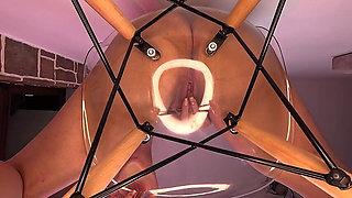 Golden Shower Glasss Chair