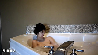 Asian Beauty Takes a Bubble Bath Starring Alexandria Wu