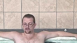 BBW Princess Sucking His Cock Underwater with Her Naughty Stepfather