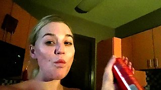 Shae Summers fucking a big cock close up