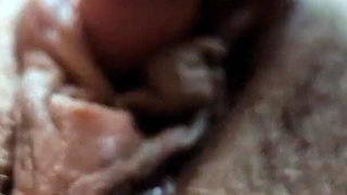 Extremely Close up Fingering Pussy