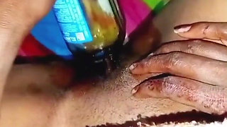 My housewife just put a bat in my pussy