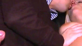 Hot pick up girl blows up huge cock and fucks inside the car