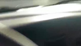 A super sexy brunette massages her big boobs